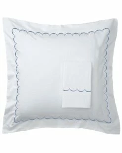 Melange Home T600 Rope Embroidered Sham Set Pillowcases & Shams