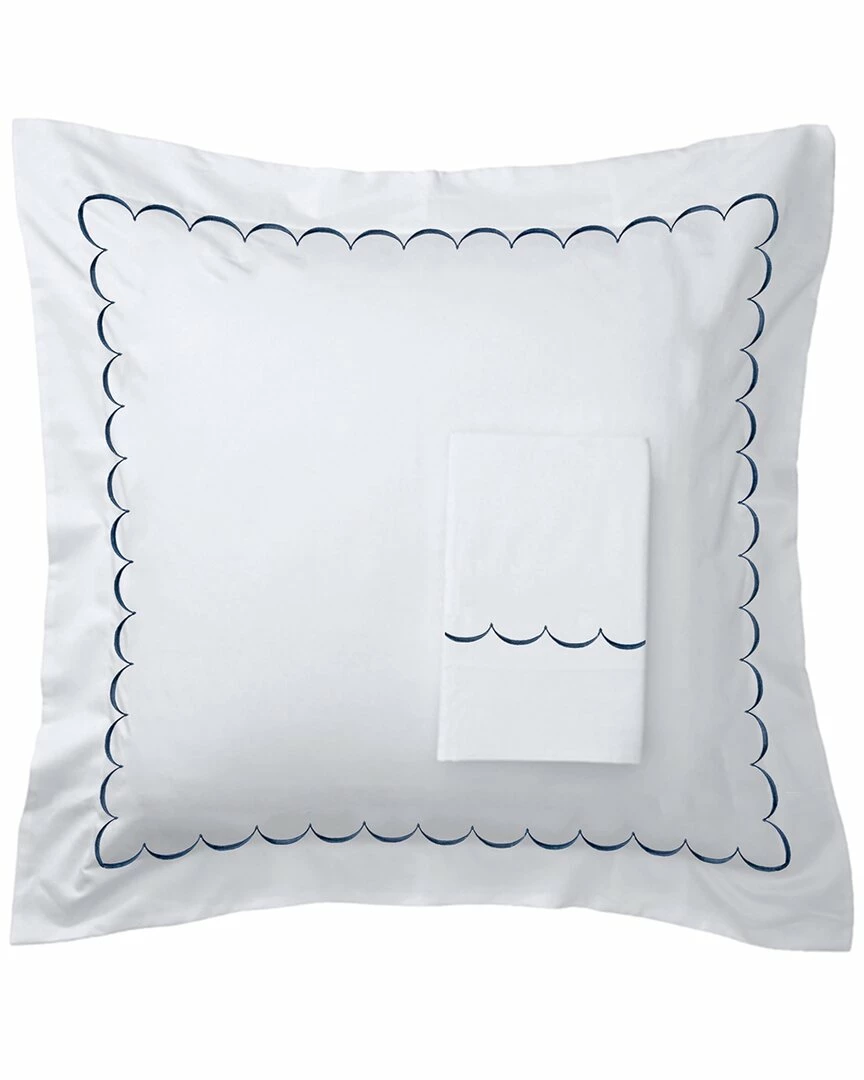 Melange Home T600 Rope Embroidered Sham Set Pillowcases & Shams