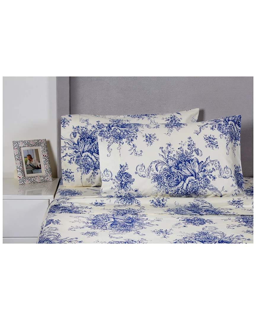 Melange 400TC Toile Sheet Set Home Sheets