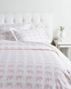 Melange 400TC Elephant Duvet Set Home Duvet Inserts & Duvets