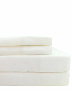 Melange Linen Open Sheet Flat Home Sheets