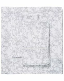 Melange Home 400TC Cherry Blossoms Sheet Set Sheets