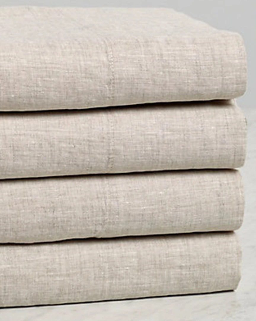 Melange Linen Sheet Set Home Sheets