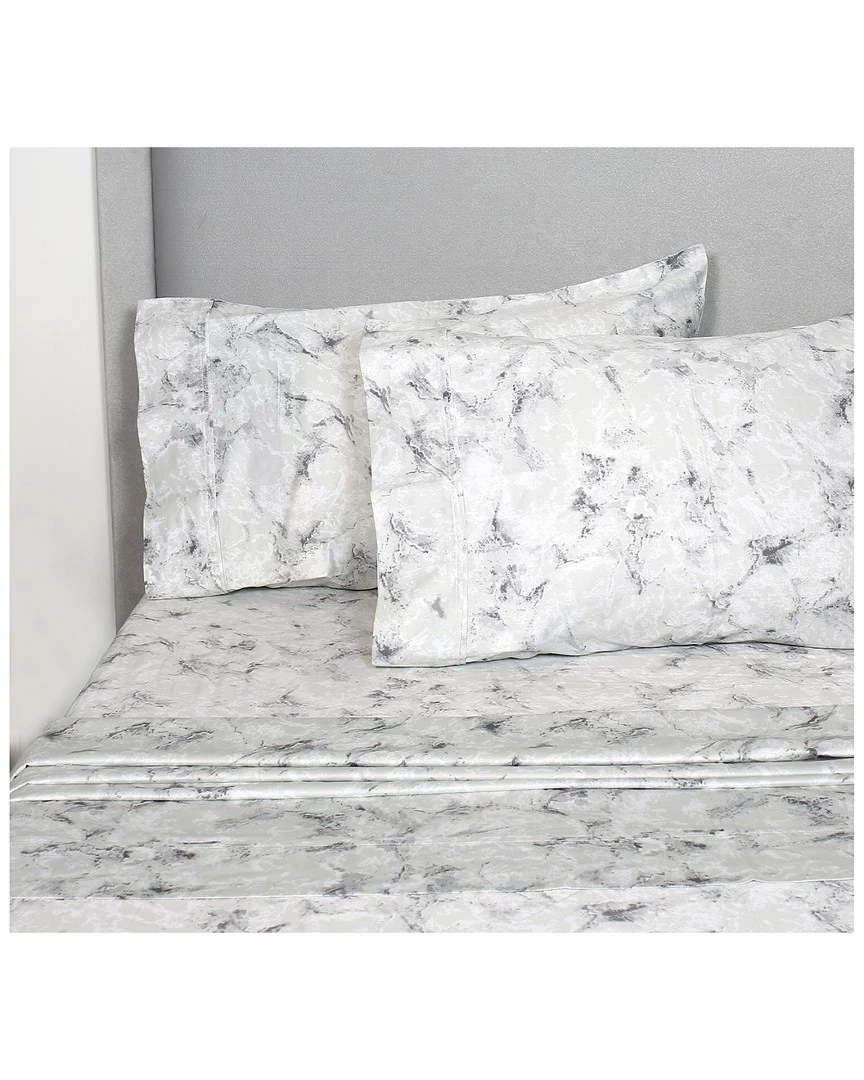 Melange Marble 400TC Sheet Set Home Sheets