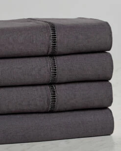 Melange Home Linen Ladder Hemstitch Sheet Set Sheets