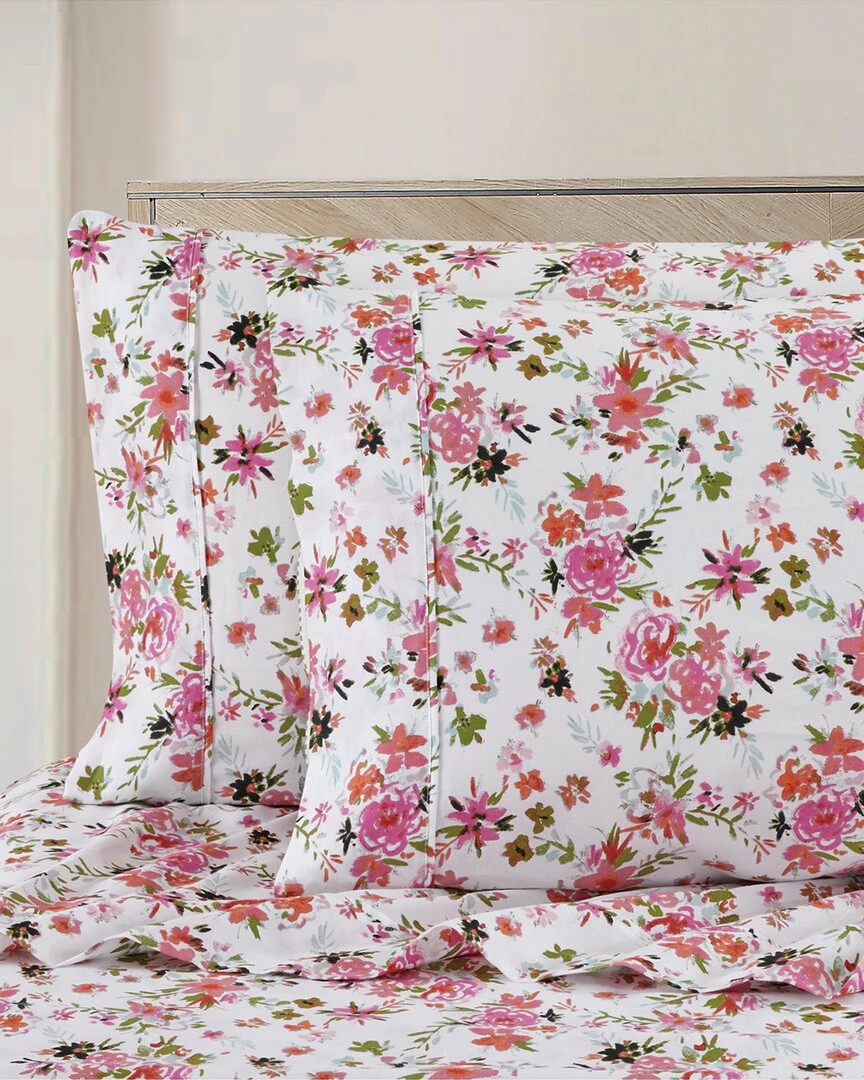 Melange 300Tc Wild Love Sheet Set Home Sheets - Image 2