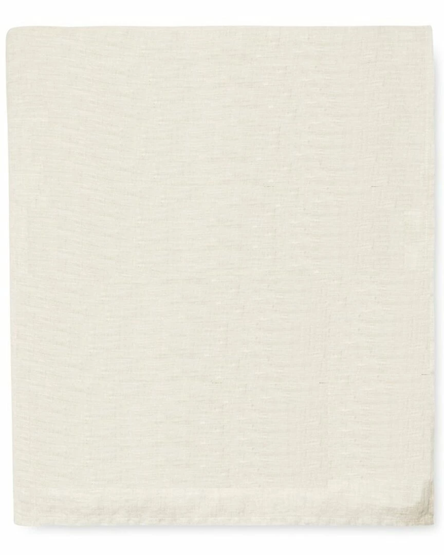 Melange Linen Open Sheet Fitted Sheet Home Sheets