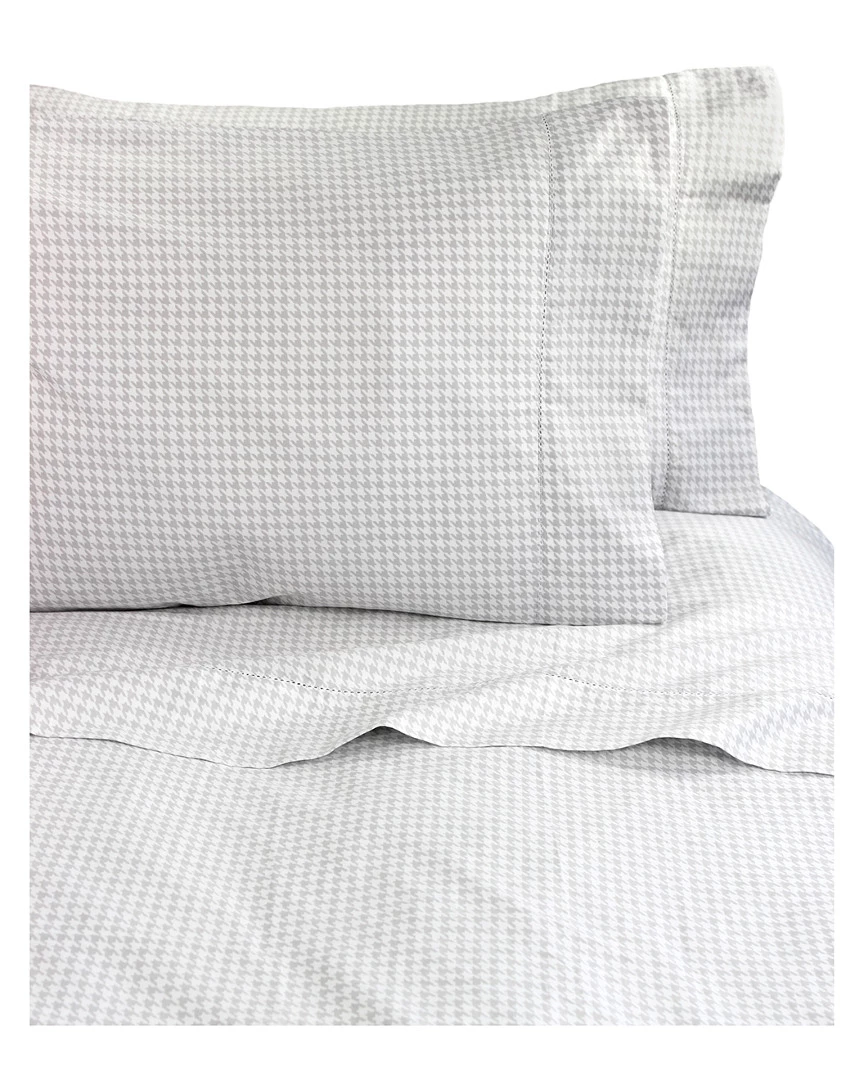 Melange Home T400 Houndstooth Sheet Set Sheets