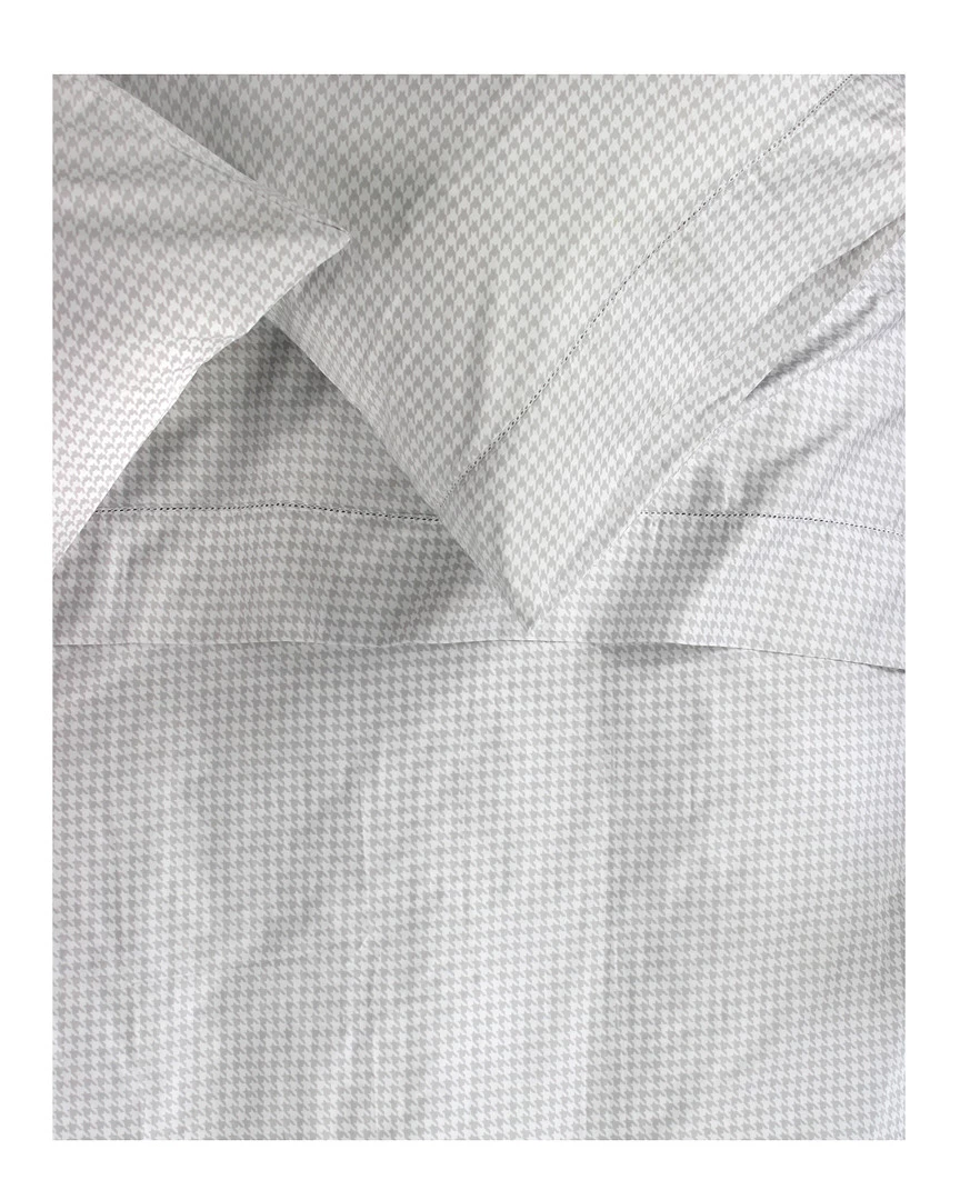 Melange Home T400 Houndstooth Sheet Set Sheets - Image 2