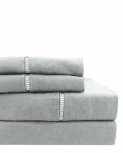 Melange Linen Sheet Set Home Sheets