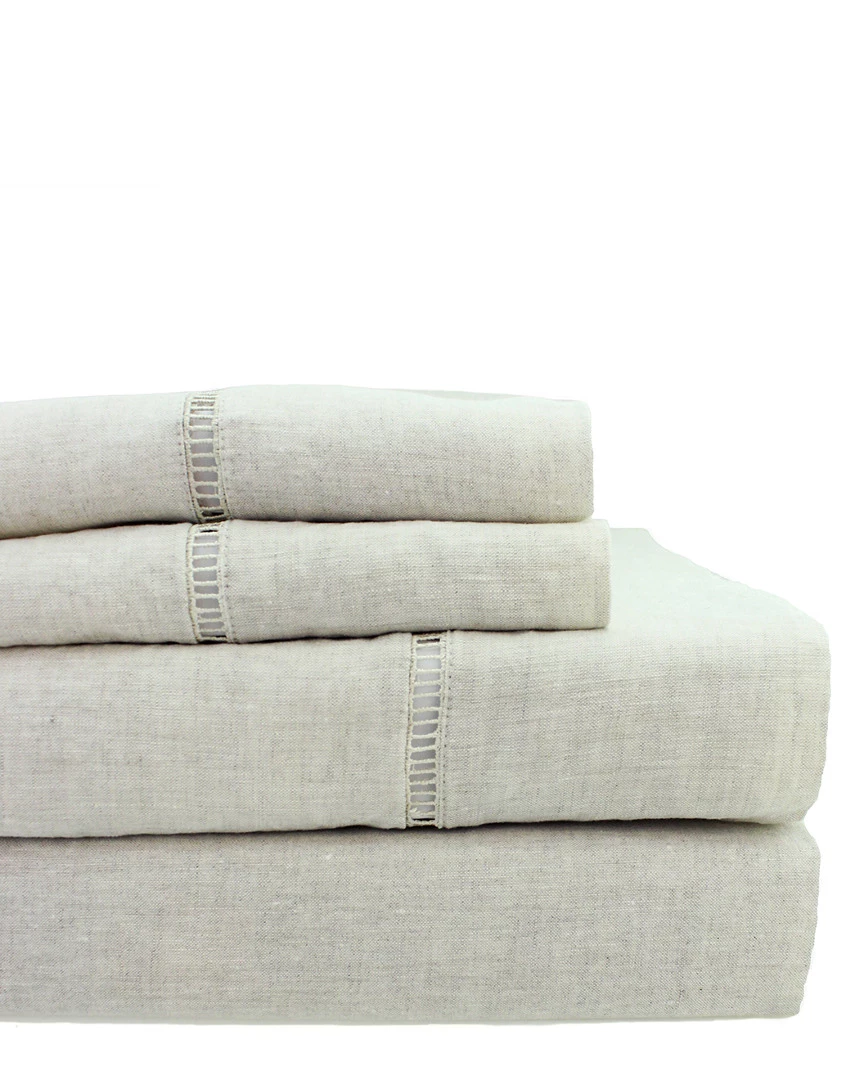 Melange Linen Sheet Set Home Sheets