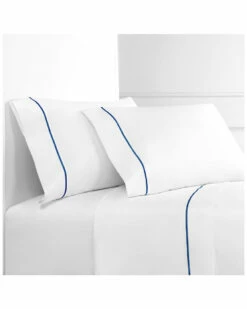 Melange Home Single Marrow Stripe Sheet Set Sheets