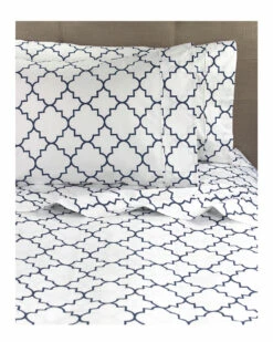 Melange 400TC Lattice Sheet Set Home Sheets