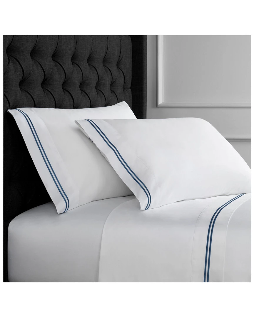 Melange 600TC Embroidered Sheet Set Home Sheets