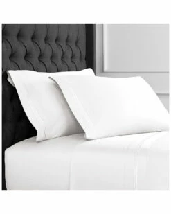 Melange Border Strip Embroidered 600TC Sheet Set Home Sheets